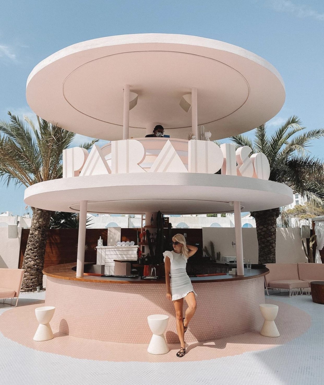 Instgrammable places in Ibiza: Paradiso