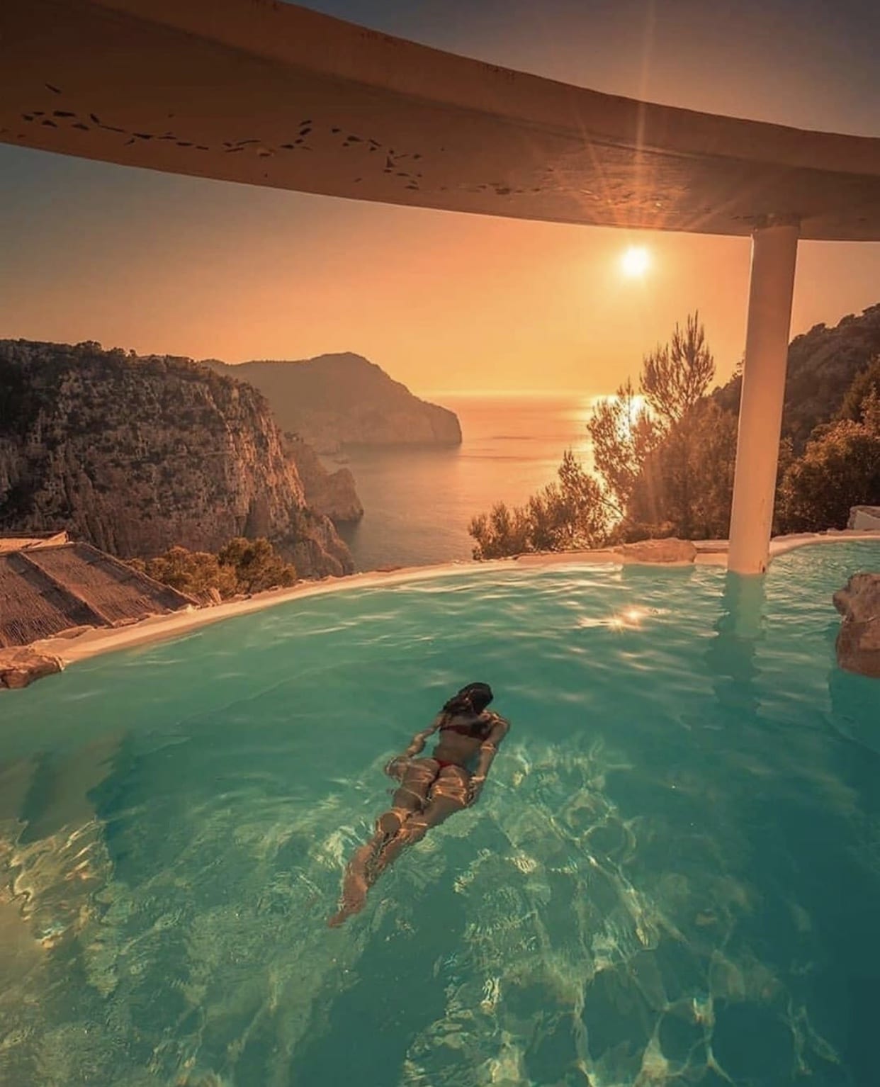 Instagrammable places in Ibiza: Hacienda Na Xamena