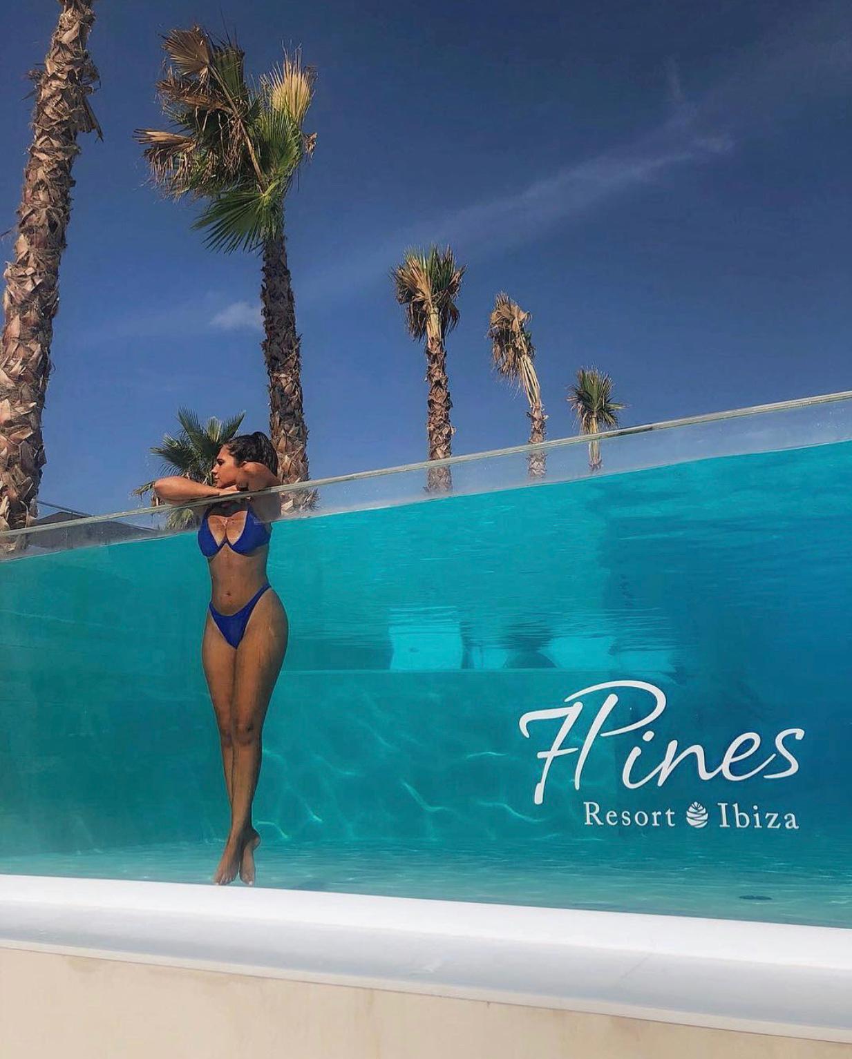 Instagrammable places in Ibiza: 7 pines ibiza