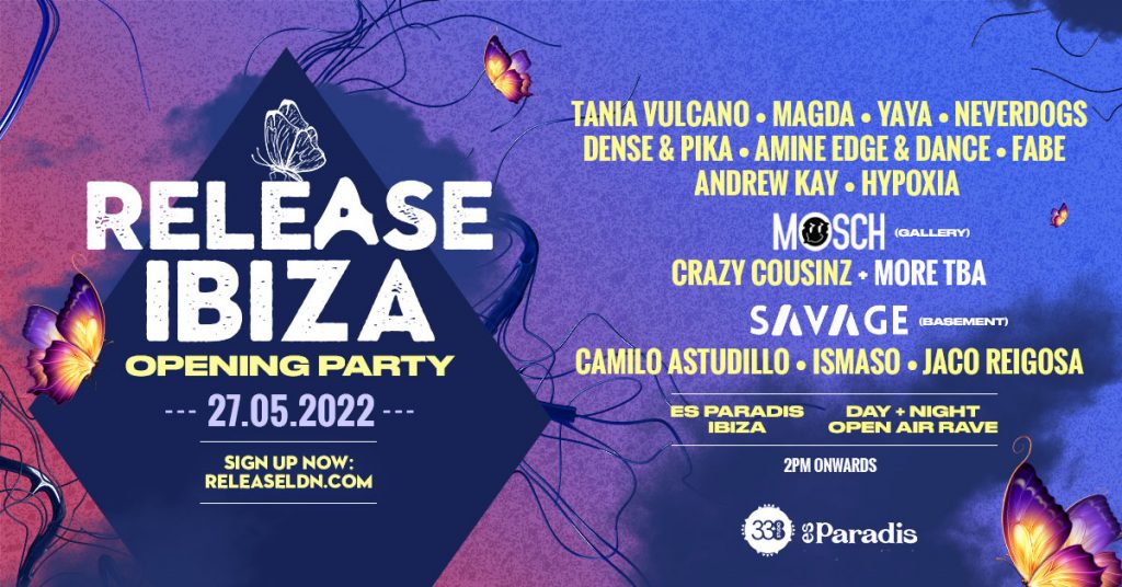 Release Ibiza announce huge opening party – Ibiza Bible